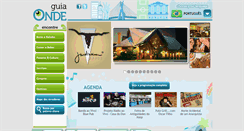 Desktop Screenshot of guiaonde.com.br